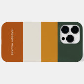 monogram, naam, Case-Mate iPhone case (Achterkant (horizontaal))