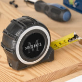 MONOGRAM NAAM CUSTOM ZWART WIT GRIJS ROLMAAT