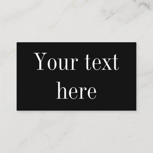 monogram naam Deer Skull Antler Visitekaartje (Achterkant)