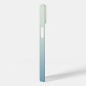 Monogram Naam Eenvoudige Gradiënt Gepersonaliseerd Case-Mate iPhone Case (Achterkant / Rechts)