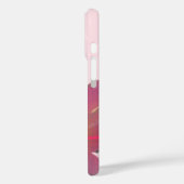 Monogram Naam Floral Waterverf Wildflower Pastel Case-Mate iPhone Case (Achterkant / Links)