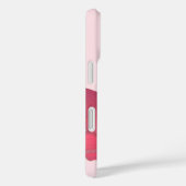 Monogram Naam Floral Waterverf Wildflower Pastel Case-Mate iPhone Case (Achterkant / Rechts)