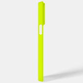 Monogram Naam Fluorescent Chartreuse Yellow Neon Case-Mate iPhone Case (Achterkant / Rechts)