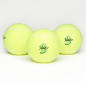 Monogram Naam Gepersonaliseerd Tennisballen (Multi)