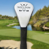 Monogram naam Golf Clubs Ace | Kies uw kleur Golfheadcover