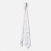 Monogram naam Golf Clubs Ace | Kies uw kleur Stropdas (Achterkant)