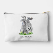 Monogram naam golf etui (Achterkant)