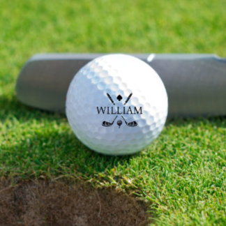 Monogram Naam Golfclubs Ace | Kies Je Kleur  Golfballen