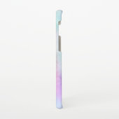 Monogram Naam Initiaal Rainbow Waterverf Pastel Samsung Galaxy Hoesje (Linkerkant)