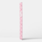 Monogram naam initialen roze zeemeermin schubben g Case-Mate iPhone case (Achterkant / Rechts)