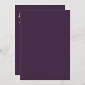 monogram, naam, kaart (Voorkant / Achterkant)