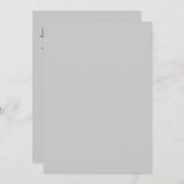 monogram, naam, kaart (Voorkant / Achterkant)