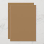 monogram, naam, kaart (Voorkant / Achterkant)