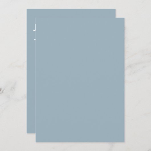 monogram, naam, kaart (Voorkant / Achterkant)