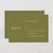 monogram, naam, kaart (Voorkant / Achterkant)