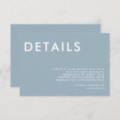 monogram, naam, kaart (Voorkant / Achterkant)