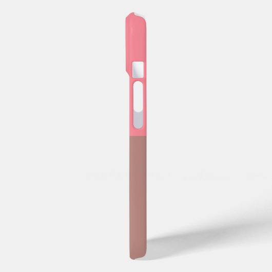 Monogram Naam Modern Stijlvol Case-Mate iPhone Case (Achterkant / Links)