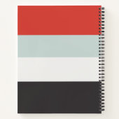 monogram, naam, notitieboek (Achterkant)