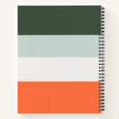 monogram, naam, notitieboek (Achterkant)