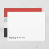 monogram, naam, notitiekaartje (Voorkant / Achterkant)