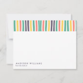 monogram, naam, notitiekaartje (Voorkant)