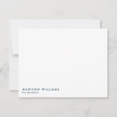 monogram, naam, notitiekaartje (Voorkant)