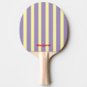 Monogram naam Ping Pong Bat Tafeltennisbatje (Voorkant)