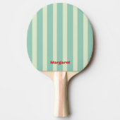 Monogram naam Ping Pong Paddle Tafeltennisbatje (Voorkant)