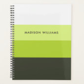 monogram, naam, planner (Voorkant)