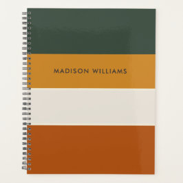 monogram, naam, planner