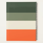 monogram, naam, planner (Achterkant)