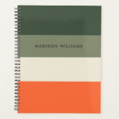 monogram, naam, planner (Voorkant)