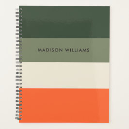 monogram, naam, planner