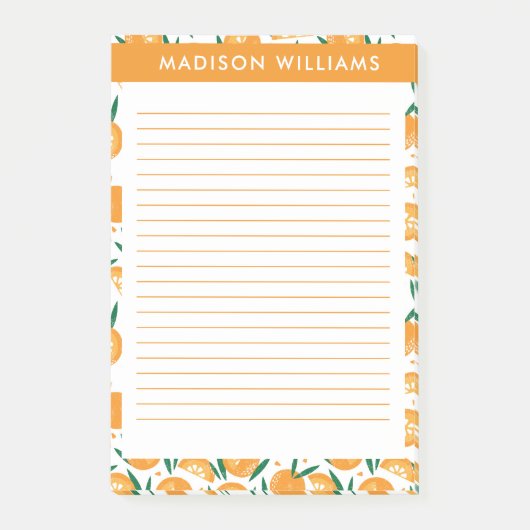 monogram, naam, post-it® notes (Voorkant)