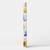 Monogram Naam Rainbow Macaron Cookies Pattern Case-Mate iPhone Case (Achterkant / Rechts)