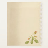 Monogram Naam Roos Afspraak Boek 2025 Planner (Achterkant)