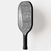 Monogram Naam Roos Gold Glitter look Pickleball Paddle (Links)
