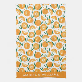 monogram, naam, theedoek