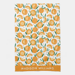 monogram, naam, theedoek