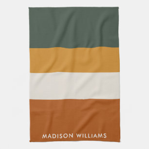 monogram, naam, theedoek