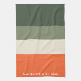 monogram, naam, theedoek