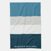 monogram, naam, theedoek (Verticaal)