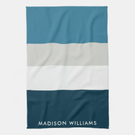 monogram, naam, theedoek