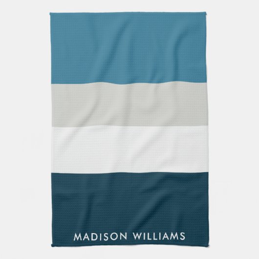 monogram, naam, theedoek (Verticaal)