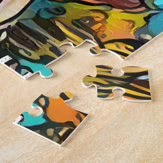 Monogram | Naam toevoegen | Infinesymbool Legpuzzel (Zijkant)