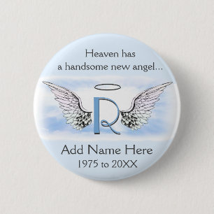 Monogram   Naam toevoegen   Memorabilia Ronde Button 5,7 Cm
