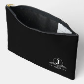 Monogram Naam Toiletry Reiscoffer Cosmetica Etui (Open)