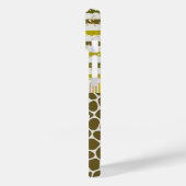 Monogram Naam Tropisch Case-Mate iPhone Case (Achterkant / Links)