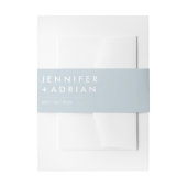 monogram, naam, uitnodigingen wikkel (Voorkant Voorbeeld)