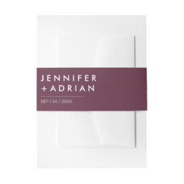 monogram, naam, uitnodigingen wikkel